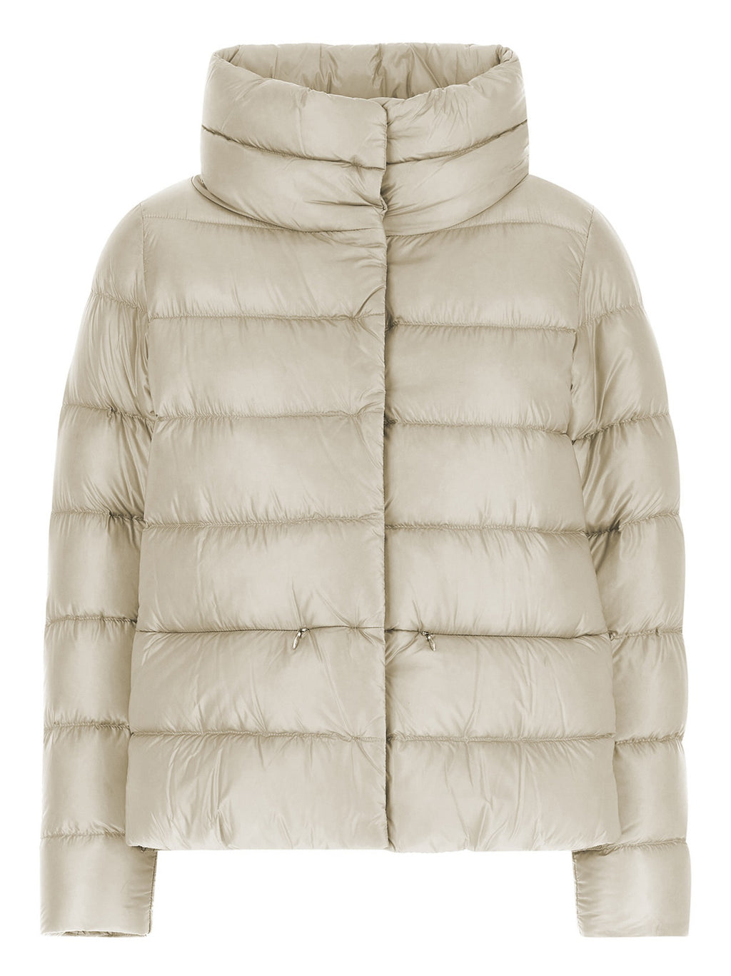 Herno Side Slit Hood Beige