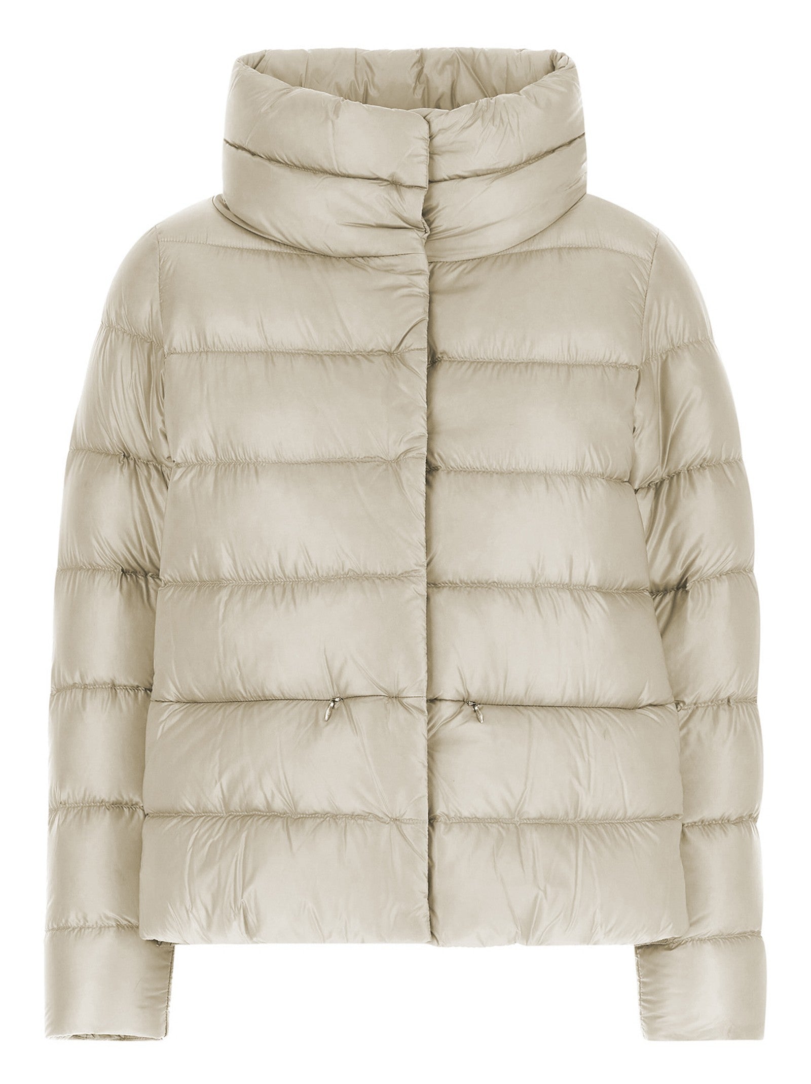 Herno Side Slit Hood Beige