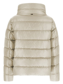Herno Side Slit Hood Beige