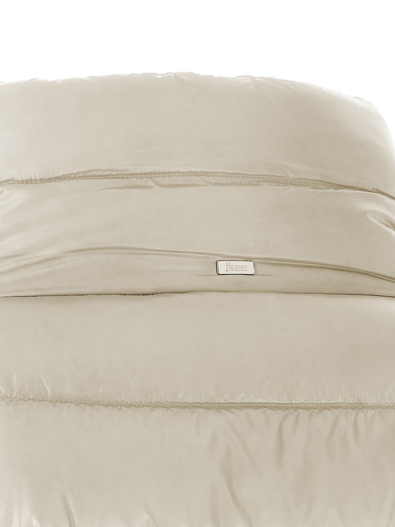 Herno Side Slit Hood Beige