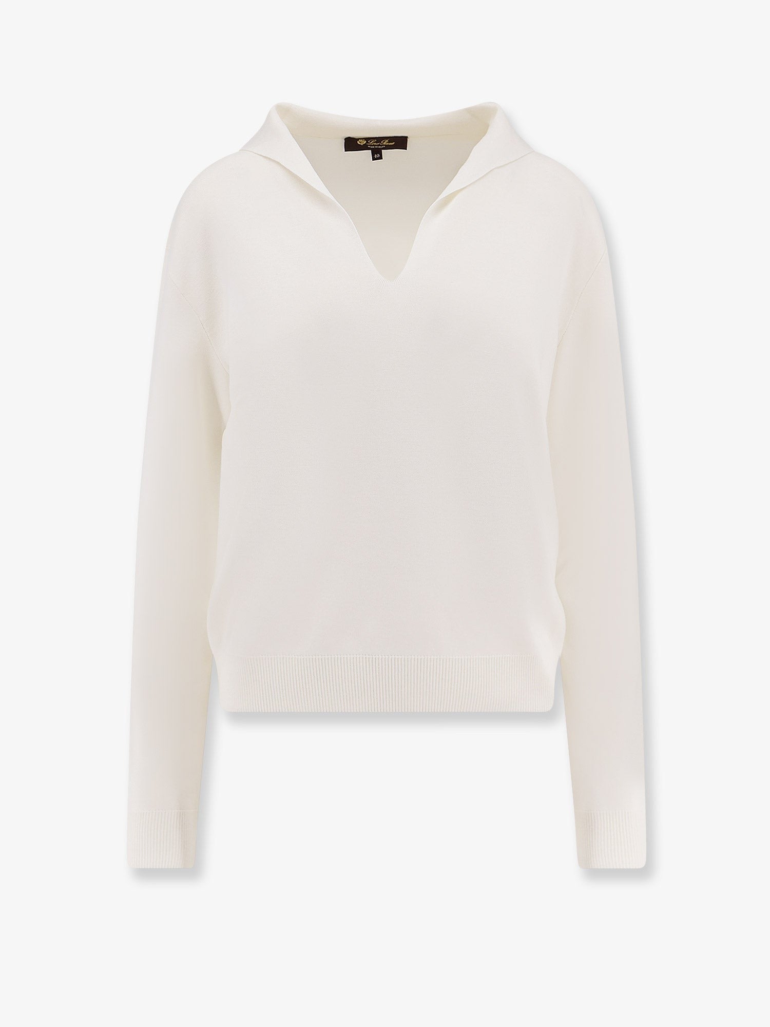 Loro Piana Women's Siena Silk and Cotton Sweater THRUSH