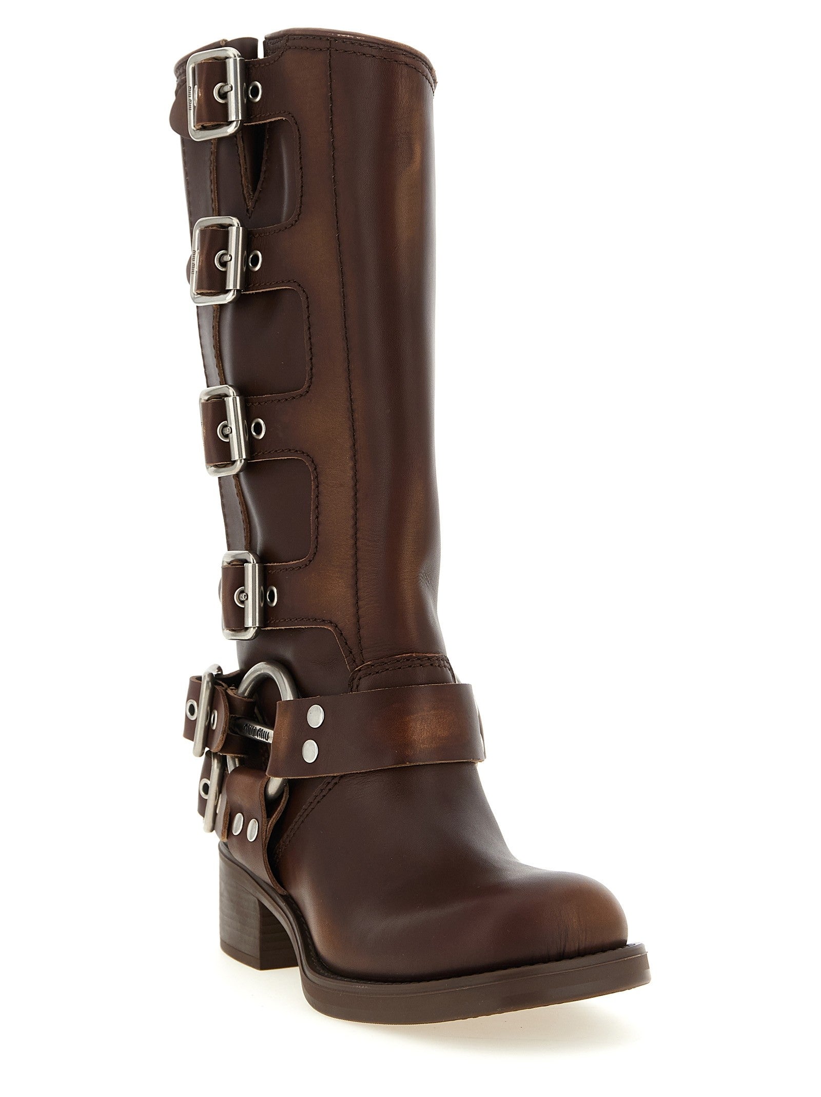 Miu Miu Sienna Boots Brown
