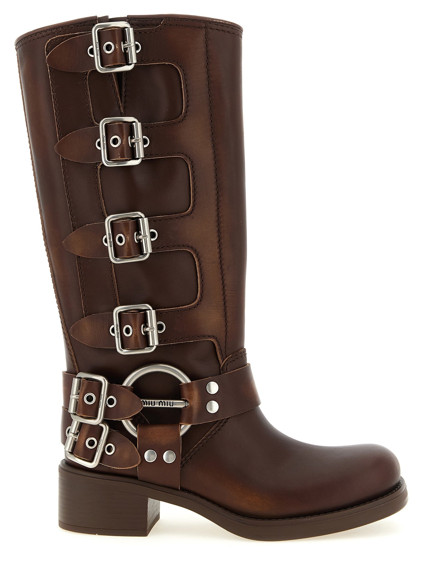 Miu Miu Sienna Boots Brown