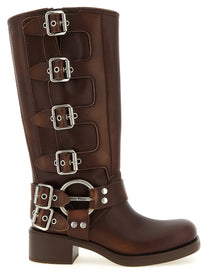 Miu Miu Sienna Boots Brown