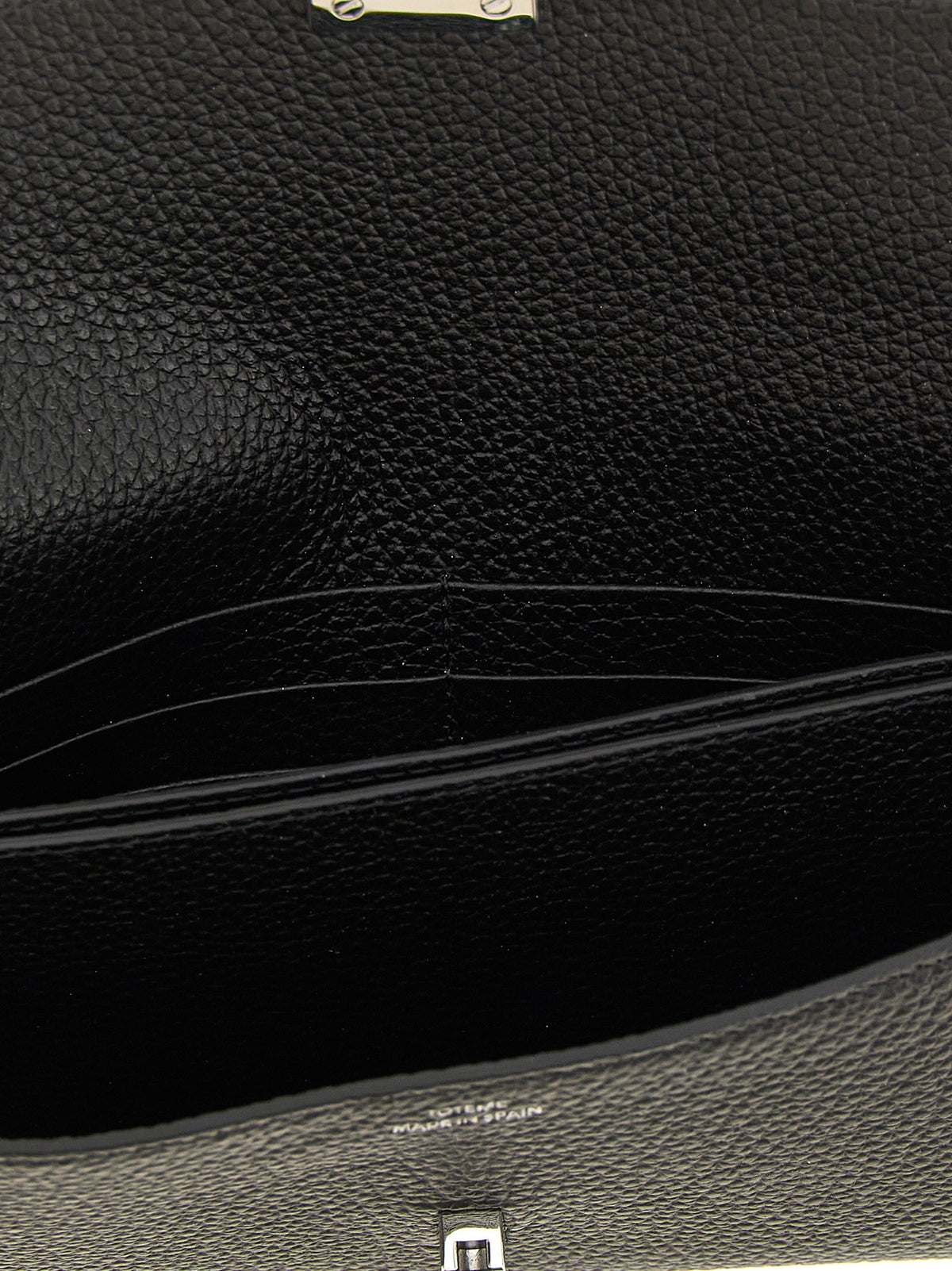 Toteme Sienna Wallet Black, view 3