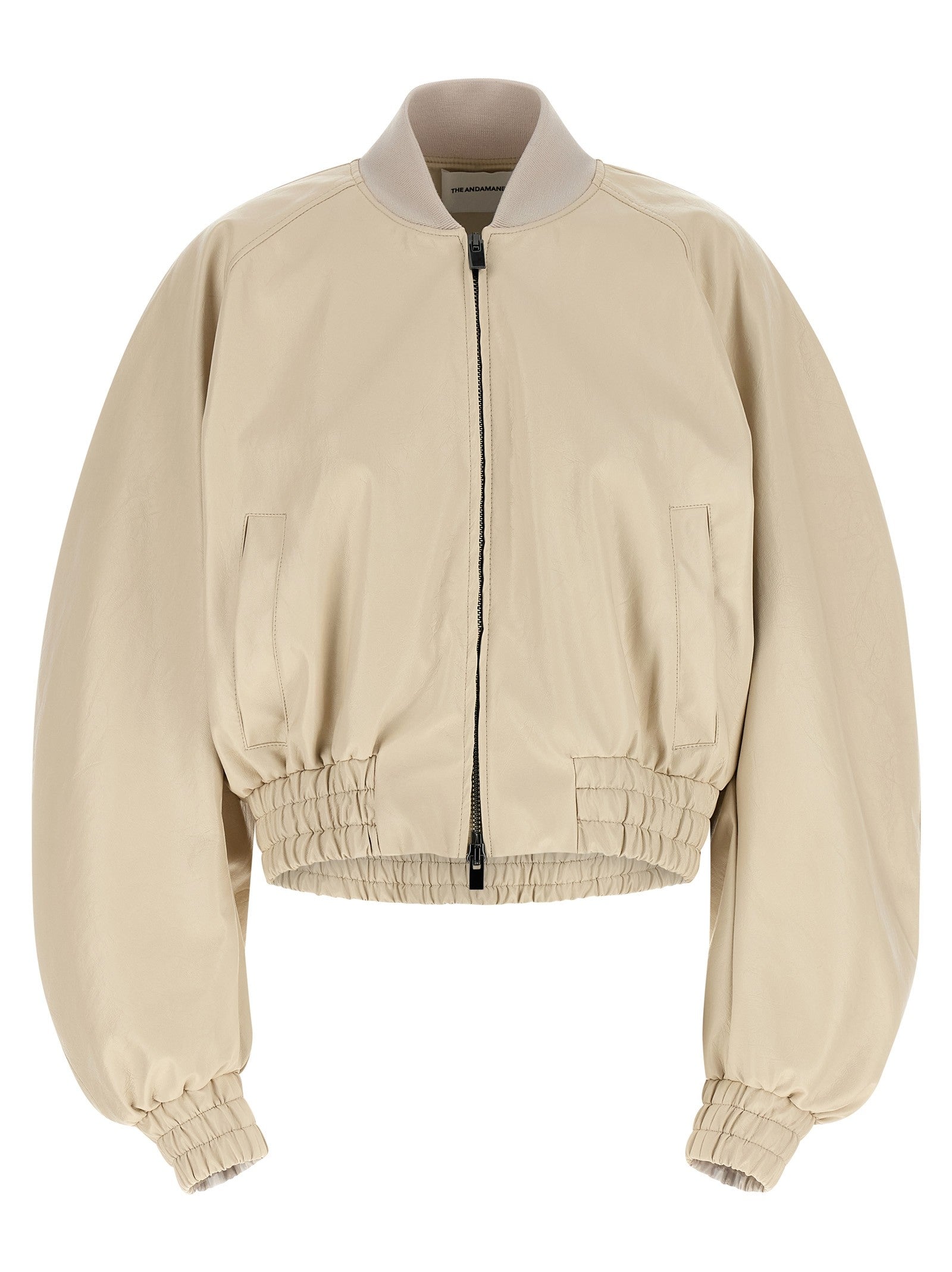 The Andamane Sierra Bomber Jacket Beige