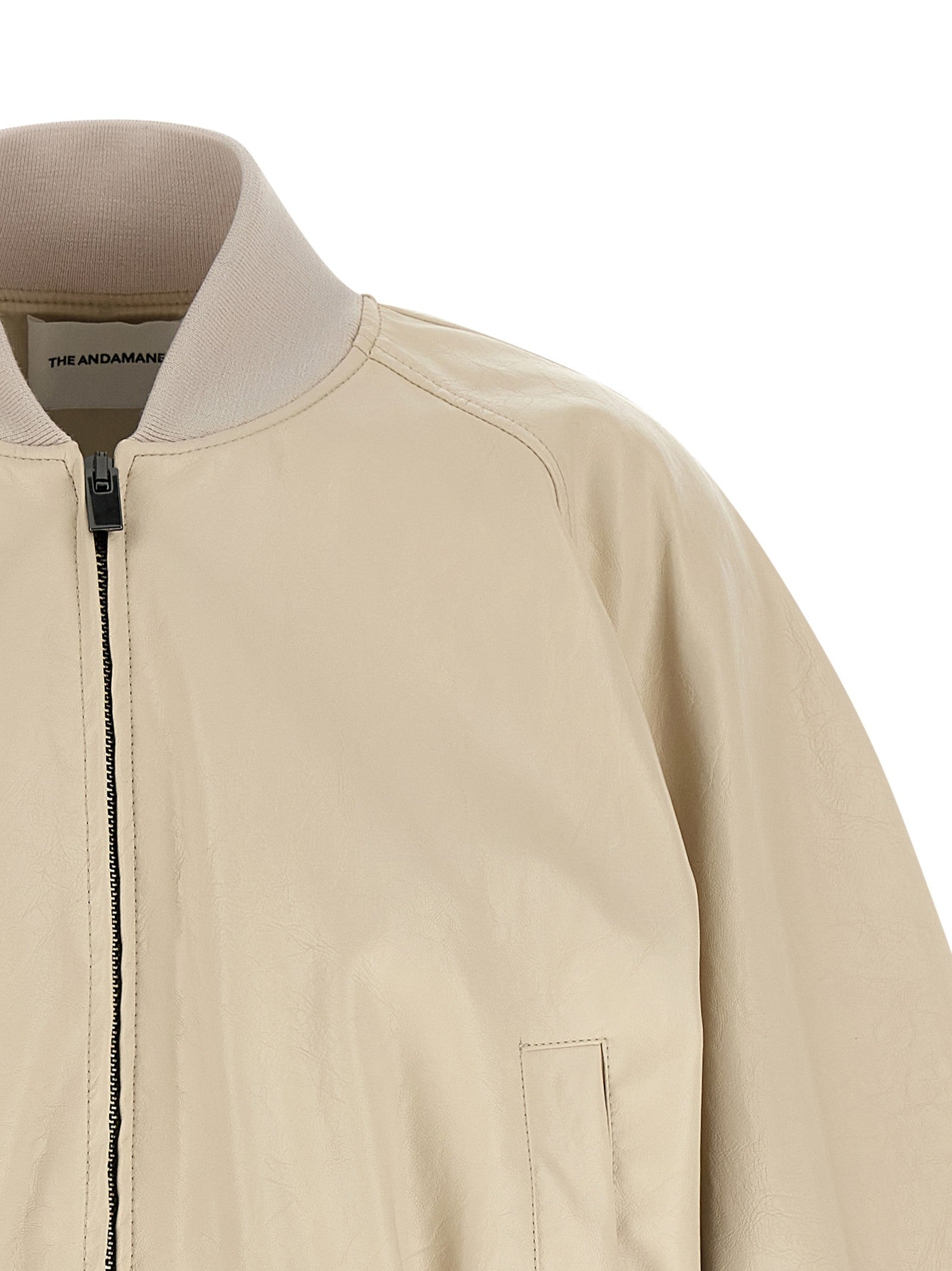 The Andamane Sierra Bomber Jacket Beige