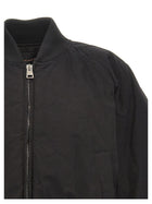 The Andamane Sierra Cropped Bomber Jacket Black, view 3