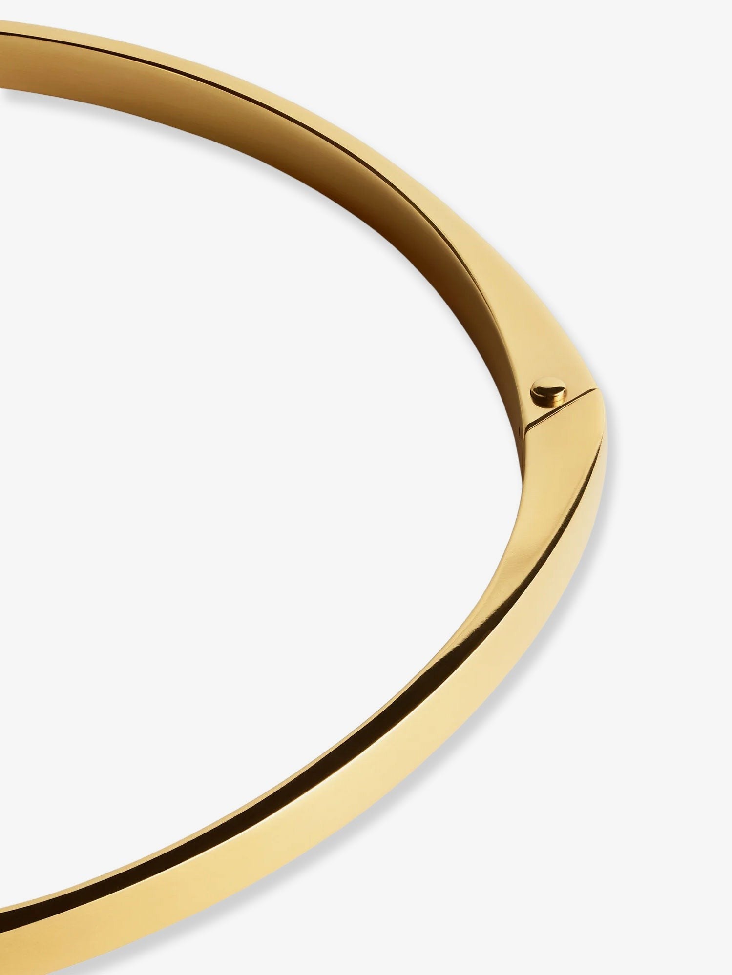 Toteme Women's Signature Brass Necklace Gold