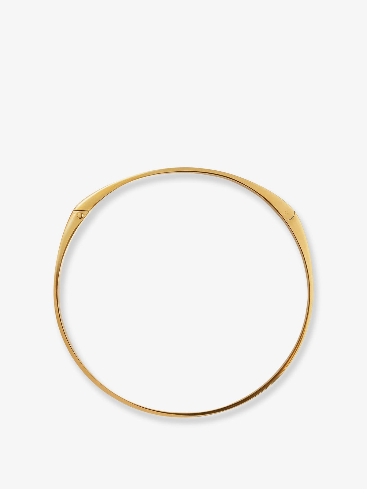 Toteme Women's Signature Brass Necklace Gold