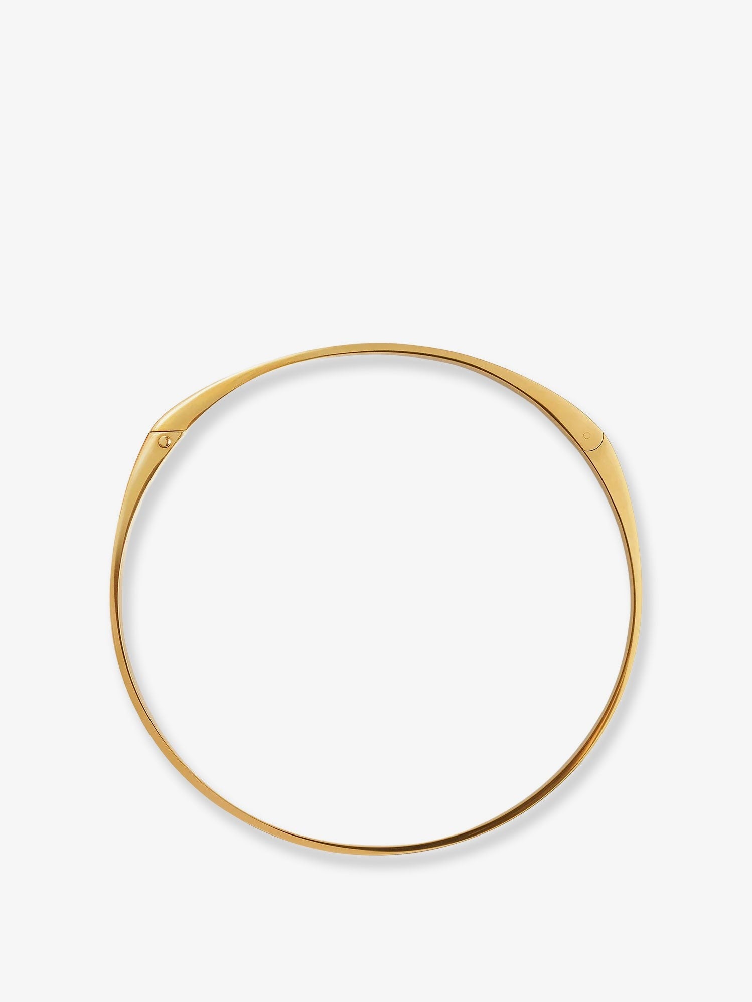 Toteme Women's Signature Brass Necklace Gold