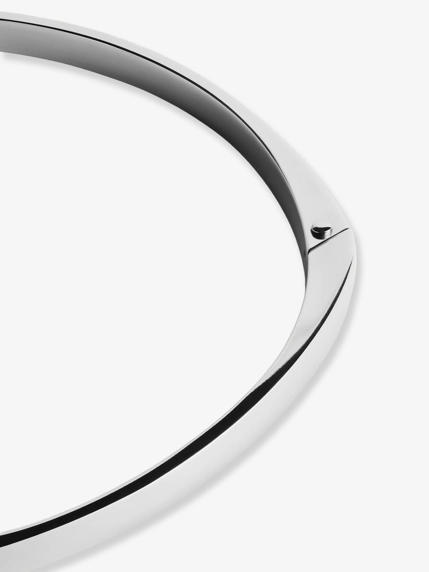 Toteme Women's Signature Brass Necklace Silver