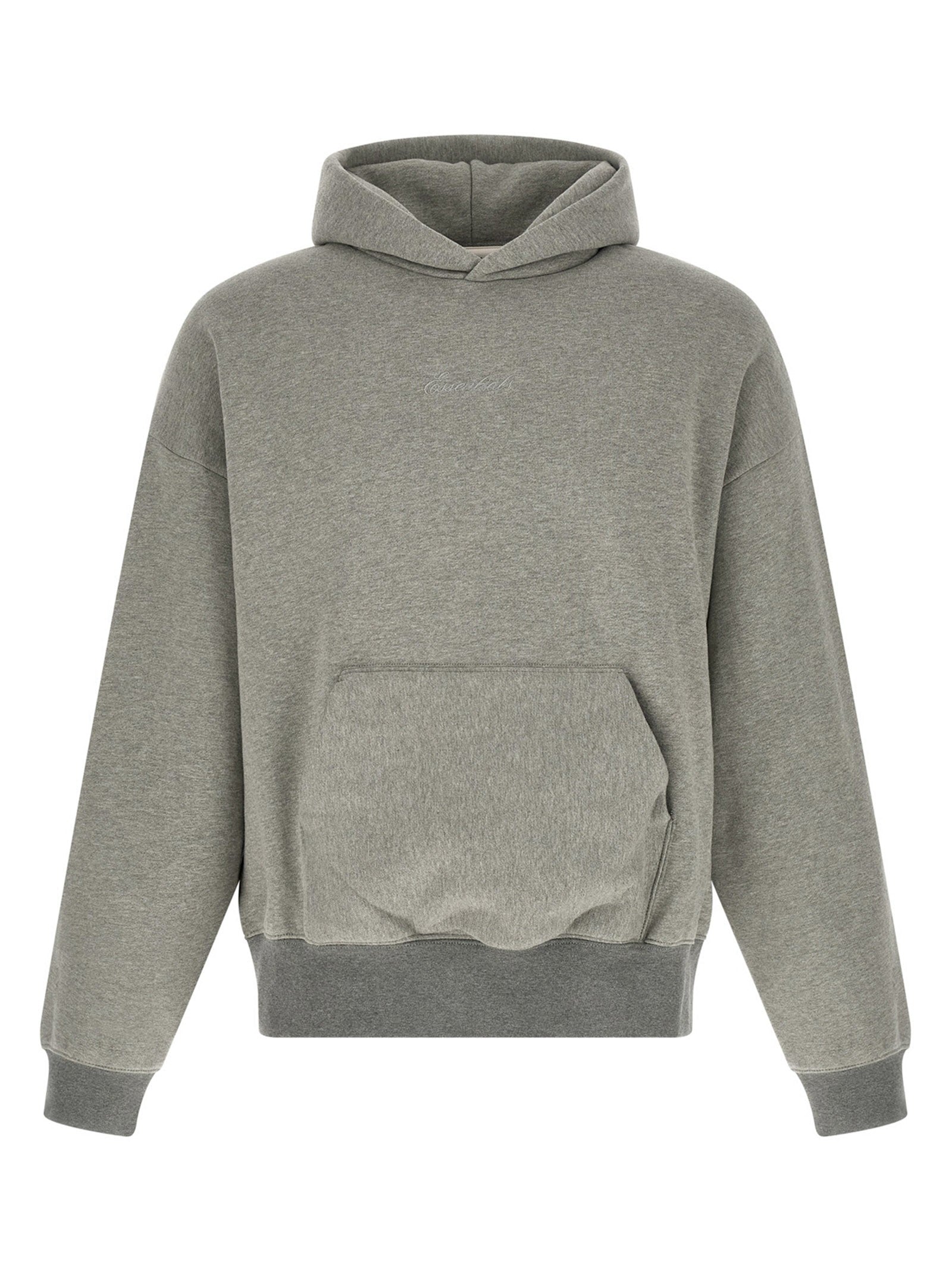 Fear Of God Essential Signature Classic Hoodie Grey