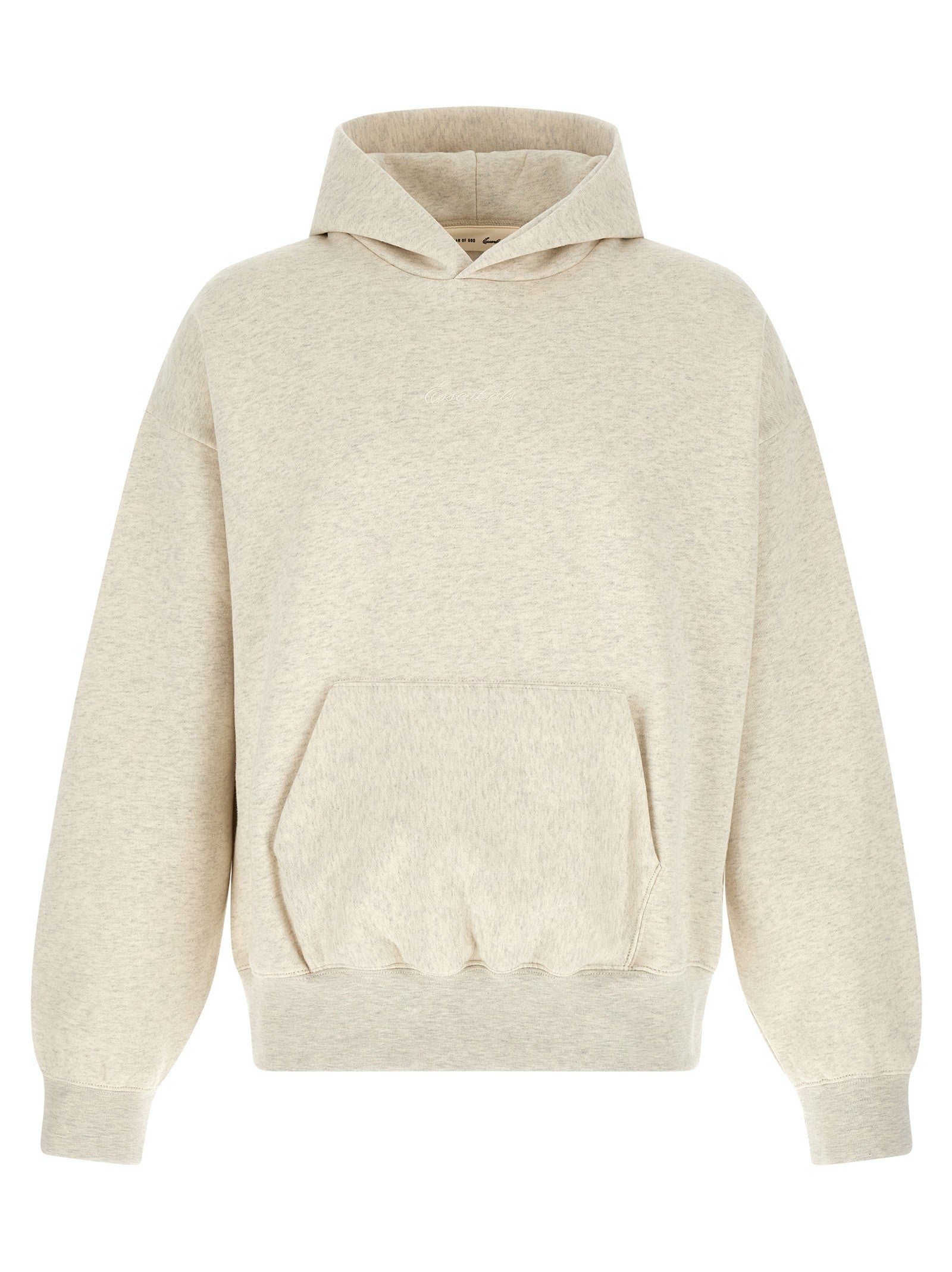 Fear Of God Essential Signature Classic Hoodie Grey