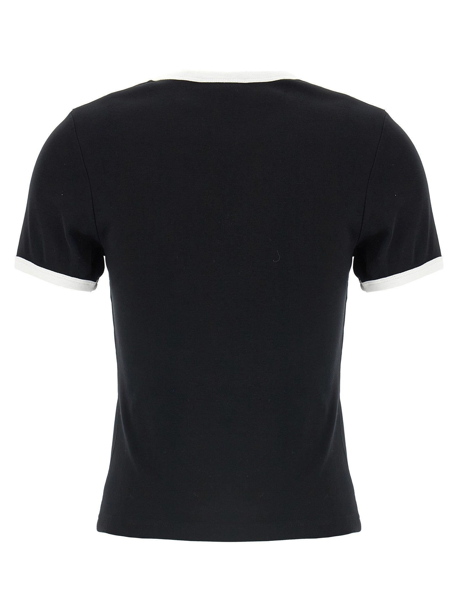 courrèges Signature Contrast Shirt White