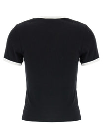 courrèges Signature Contrast Shirt White