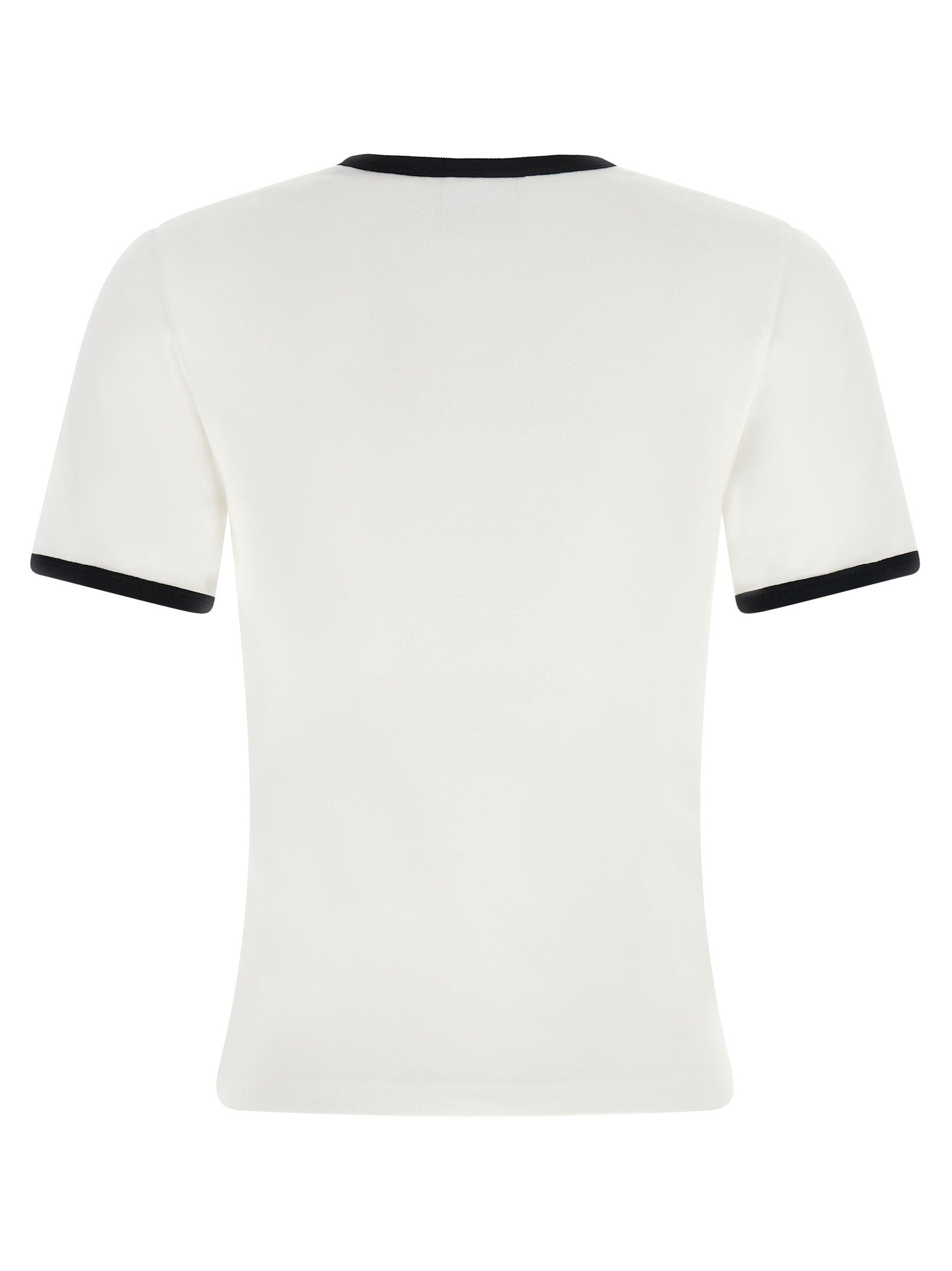 courrèges Signature Contrast Shirt White