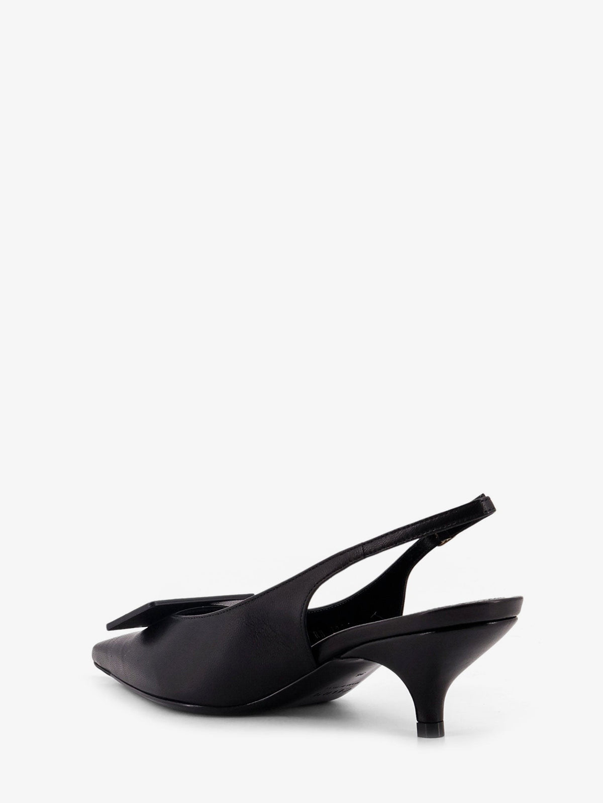 Celine Women's Signature Leather Pumps Black