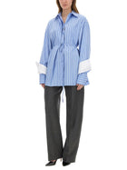 Sportmax Women's Signature Shirt Blue, view 2