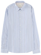 Paul Smith Men's Signature Stripe Shirt Blue