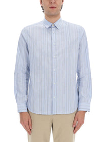 Paul Smith Men's Signature Stripe Shirt Blue