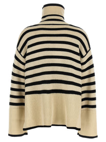 Toteme Signature Stripe Sweater White
