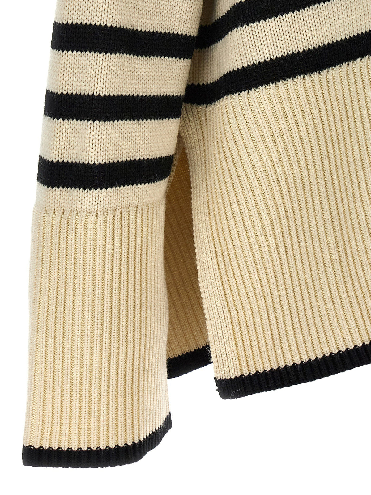 Toteme Signature Stripe Sweater White
