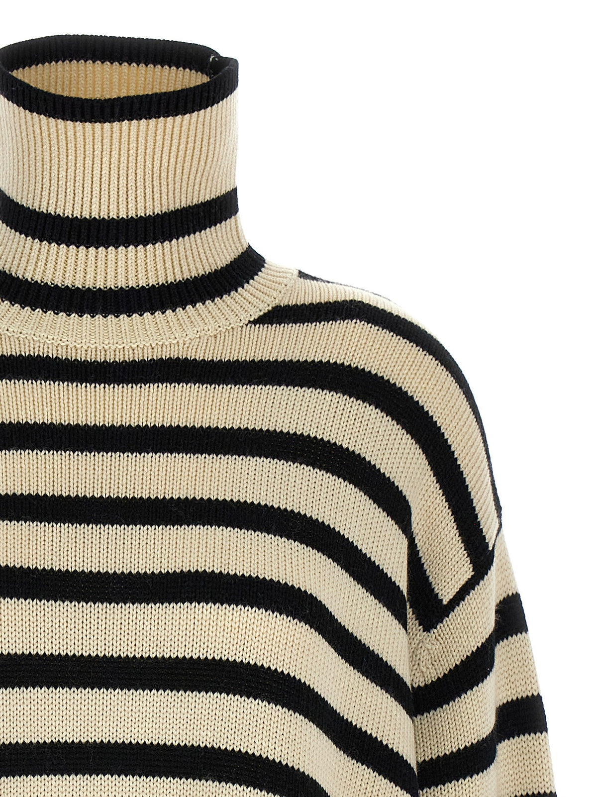 Toteme Signature Stripe Sweater White