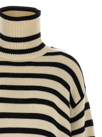 Toteme Signature Stripe Sweater White