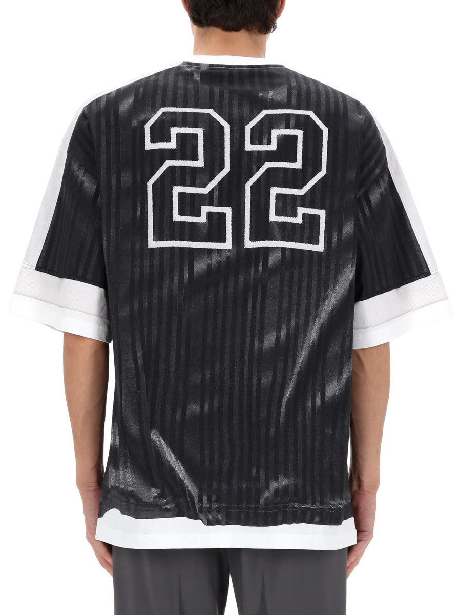 Moschino Men's Signed Garment Shirt Black, view 5