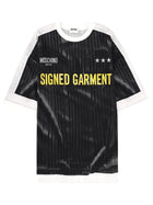 Moschino Men's Signed Garment Shirt Black