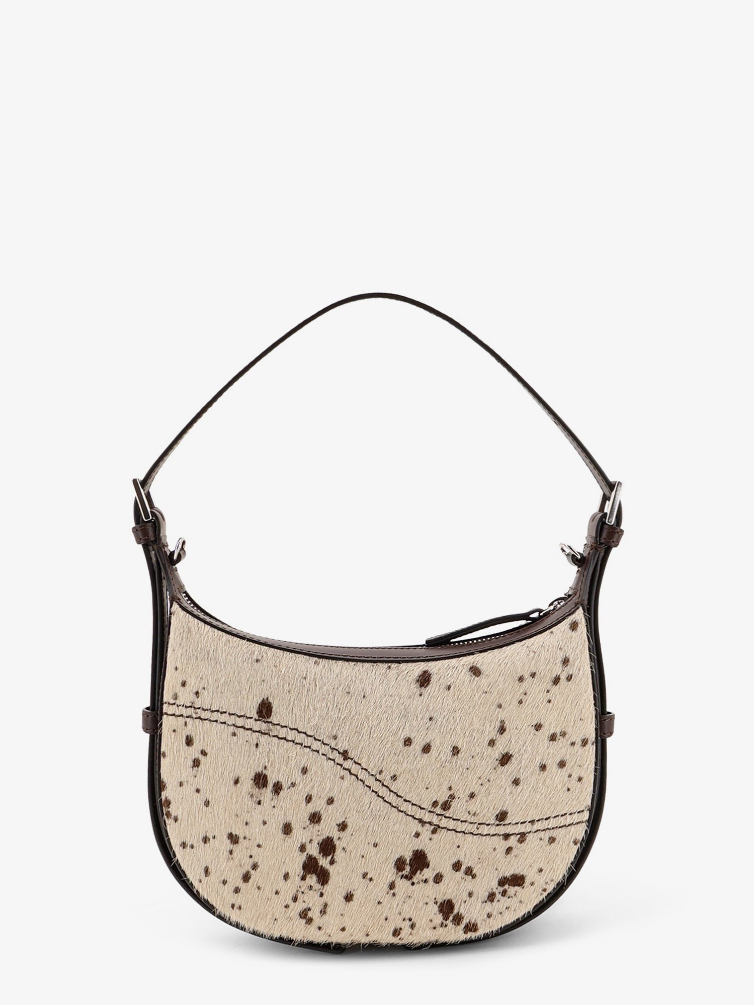 ATP Atelier Women's Silea Pony Skin Shoulder Bag Brown