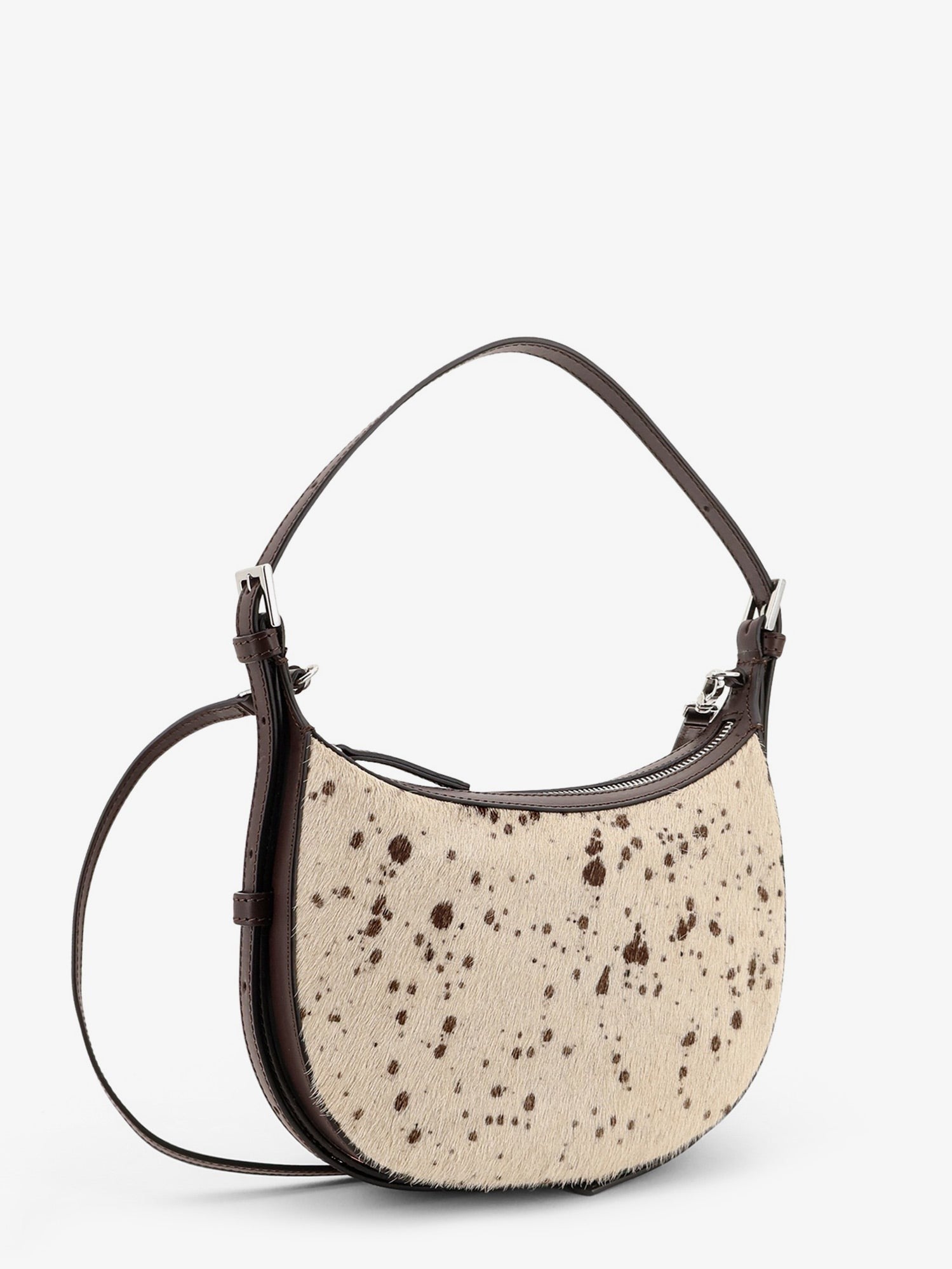 ATP Atelier Women's Silea Pony Skin Shoulder Bag Brown