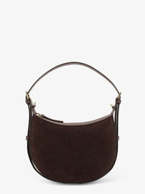 ATP Atelier Women's Silea Suede Shoulder Bag Brown