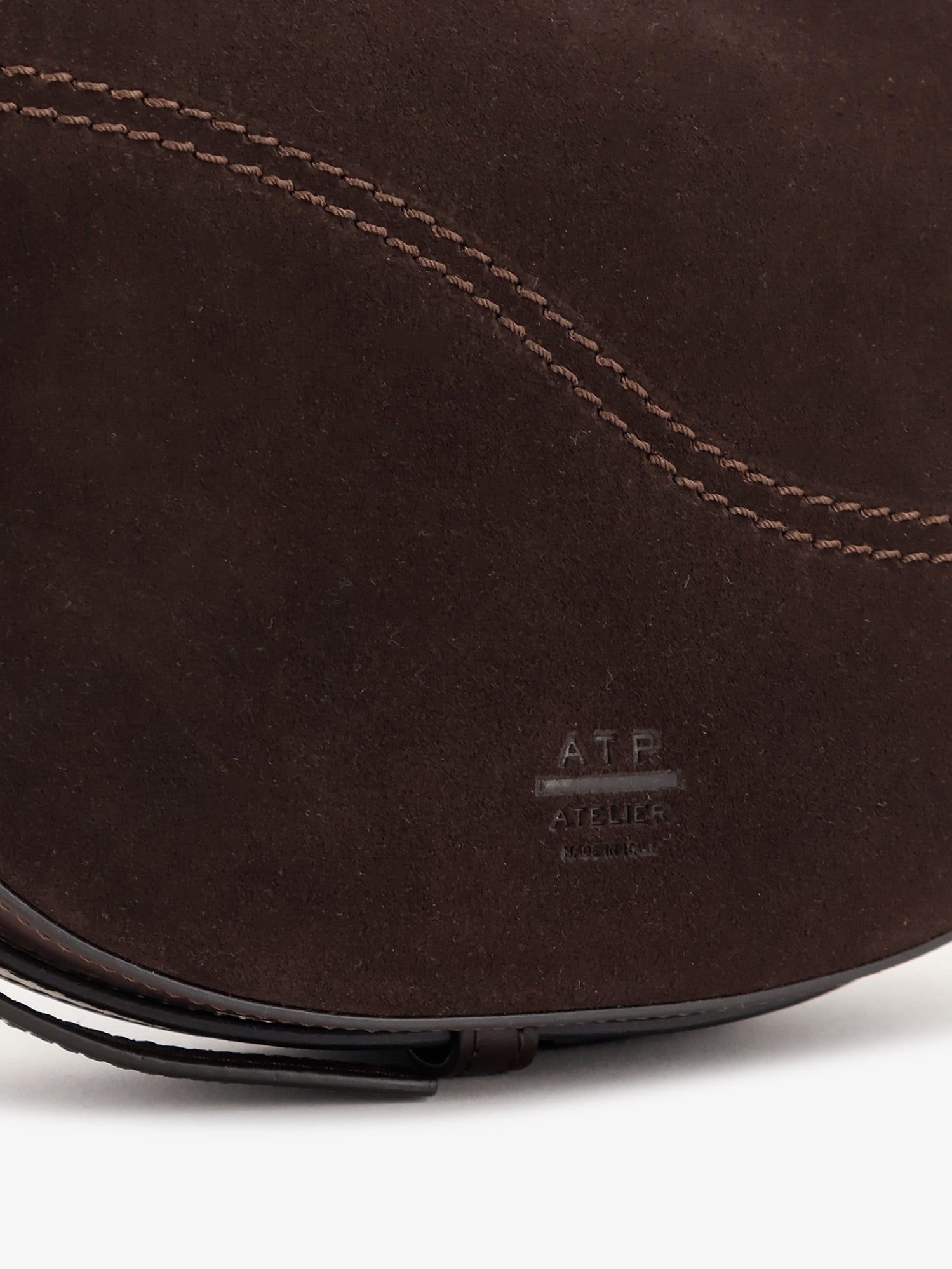 ATP Atelier Women's Silea Suede Shoulder Bag Brown