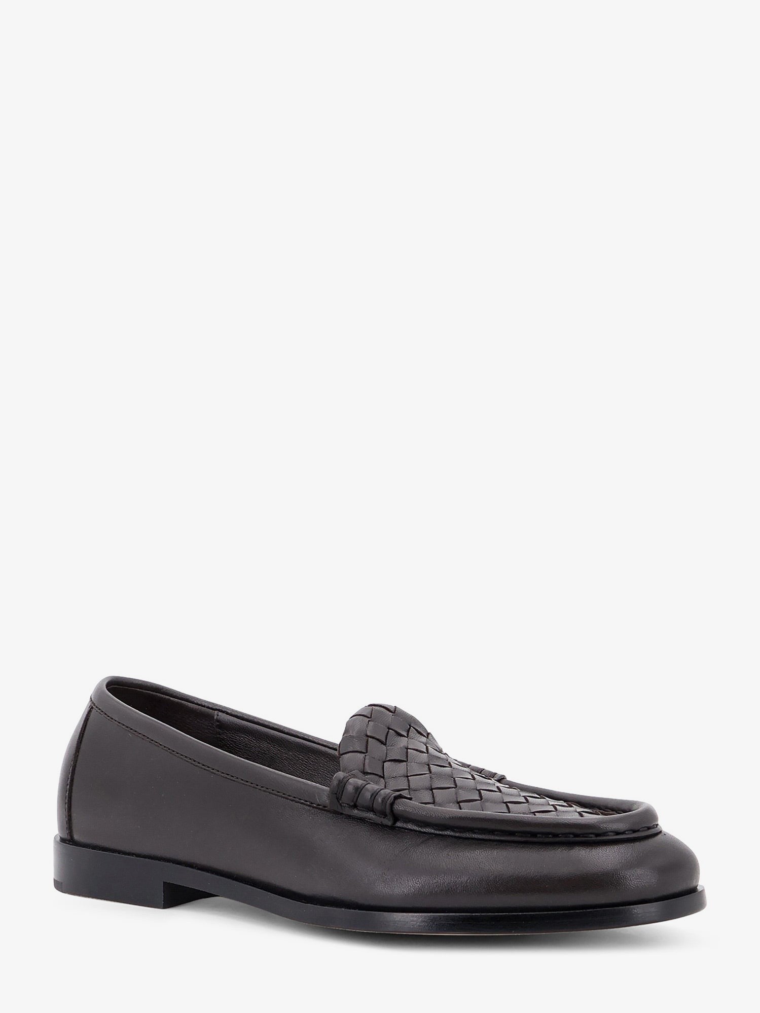 Bottega Veneta Women's Silenzio Leather Loafers Brown