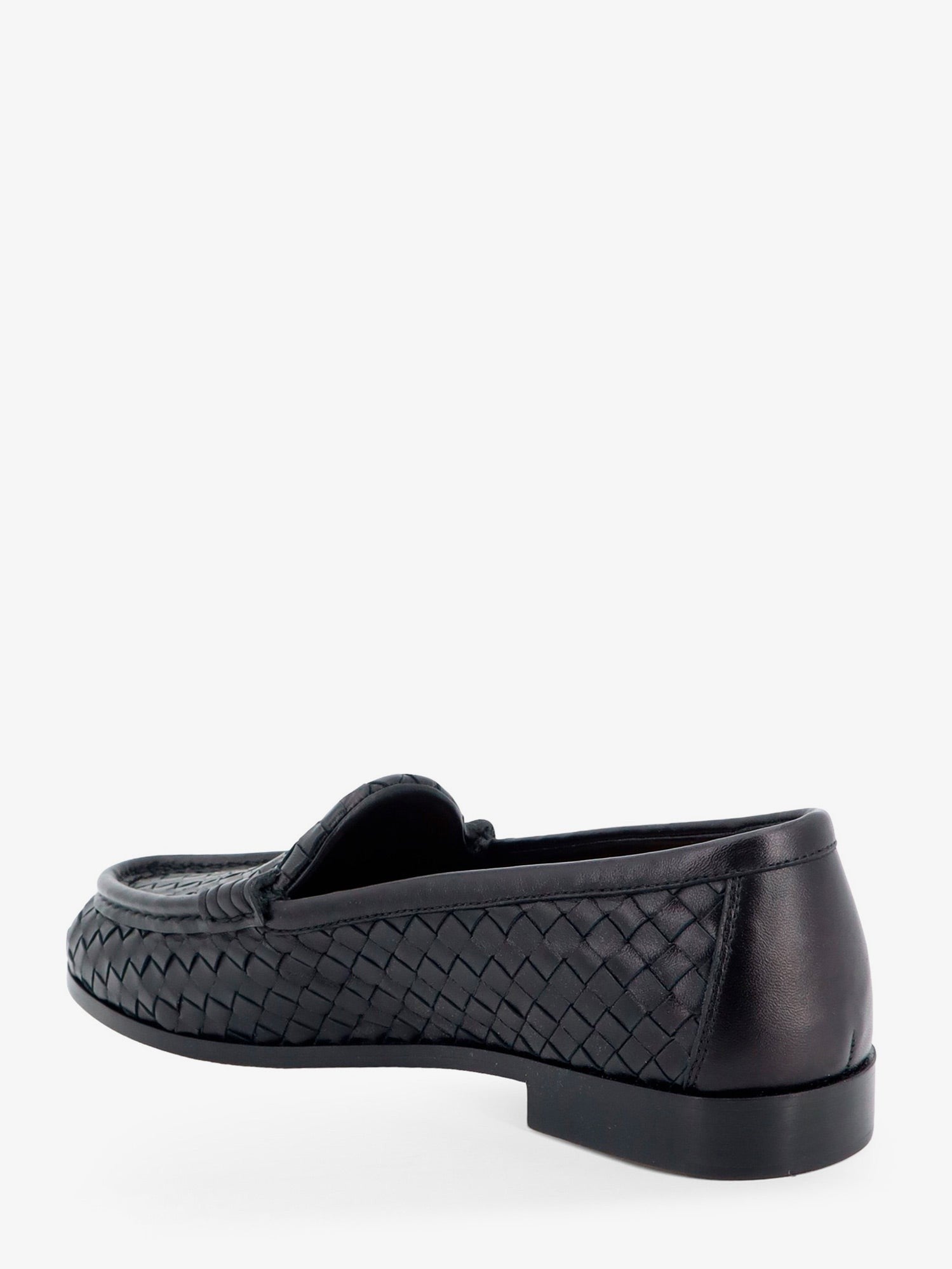 Bottega Veneta Men's Silenzio Leather Loafers Black