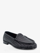 Bottega Veneta Men's Silenzio Leather Loafers Black, view 3
