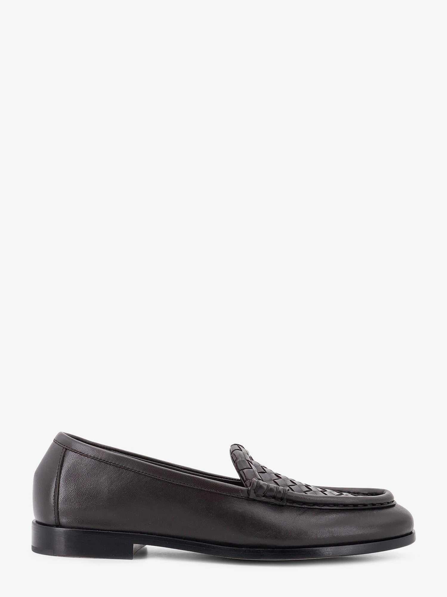 Bottega Veneta Women's Silenzio Leather Loafers Brown