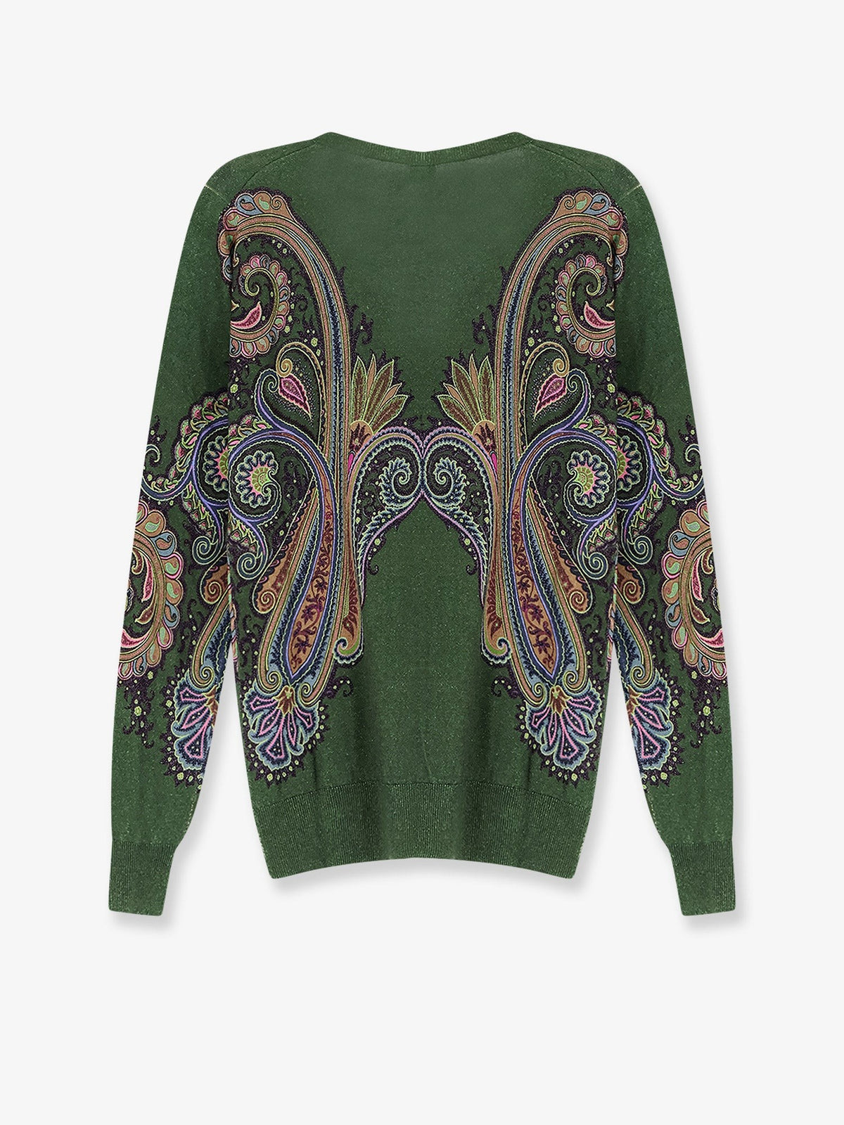 ETRO Women's Silk and Cashmere Blend Sweater Brown