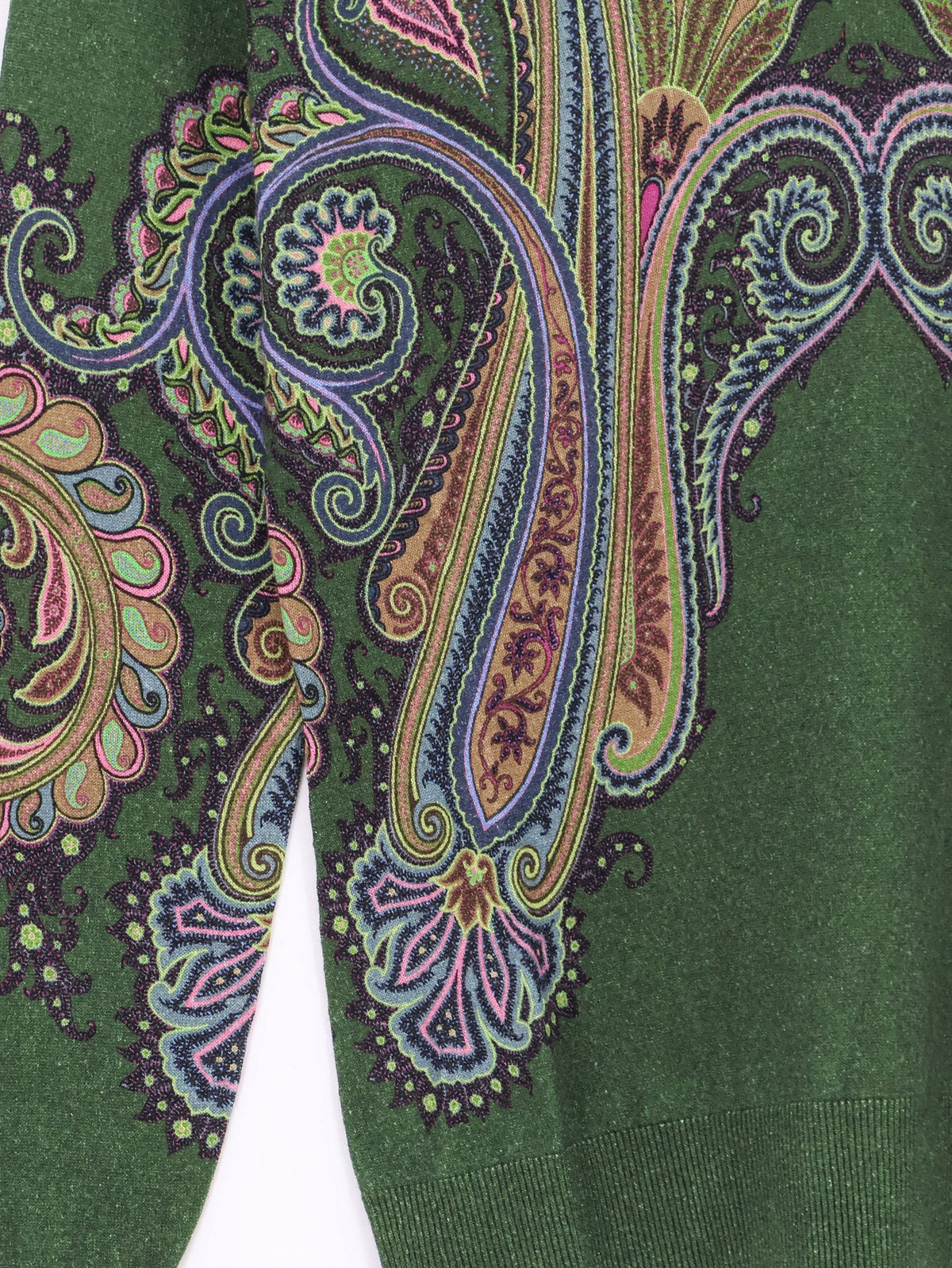 ETRO Women's Silk and Cashmere Blend Sweater Brown
