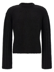 Rick Owens Silk and Cashmere Sweater Black