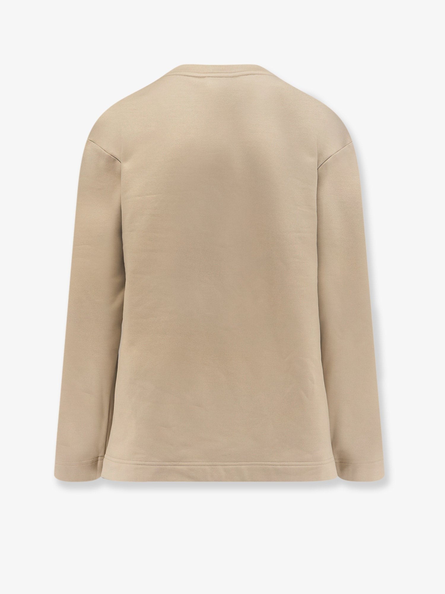 Max Mara Women's Silk and Cotton Blend Berma Sweatshirt Beige