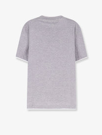 Brunello Cucinelli Men's Silk and Cotton Blend Shirt White
