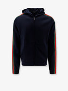 Gucci Men's Silk and Cotton Sweatshirt Blue