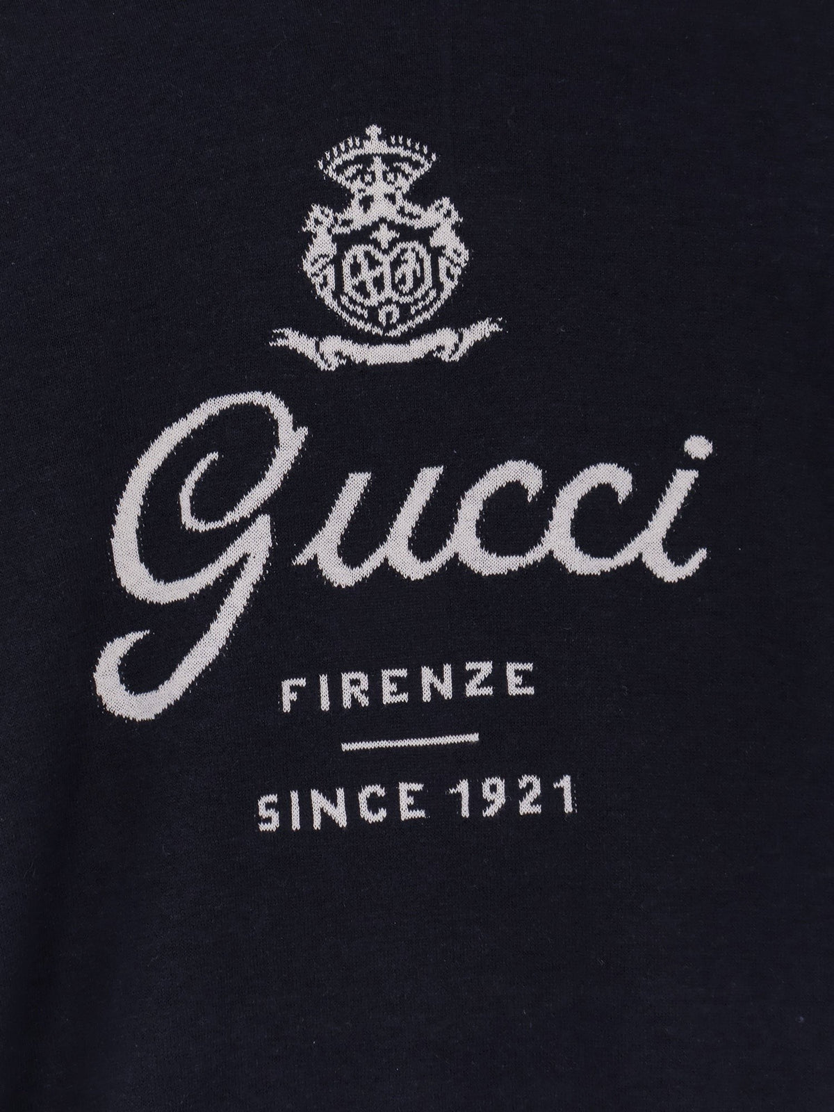 Gucci Men's Silk and Linen Sweater White, view 3
