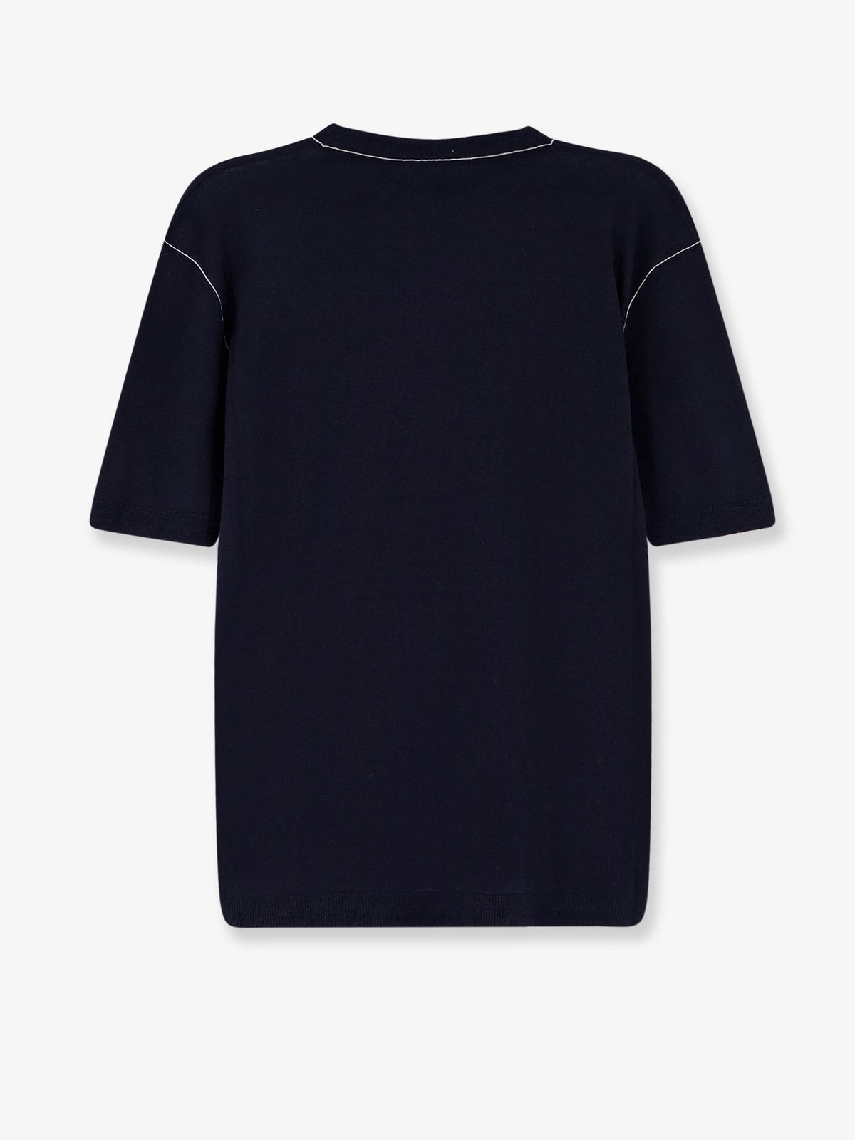 Gucci Men's Silk and Linen Sweater White, view 2