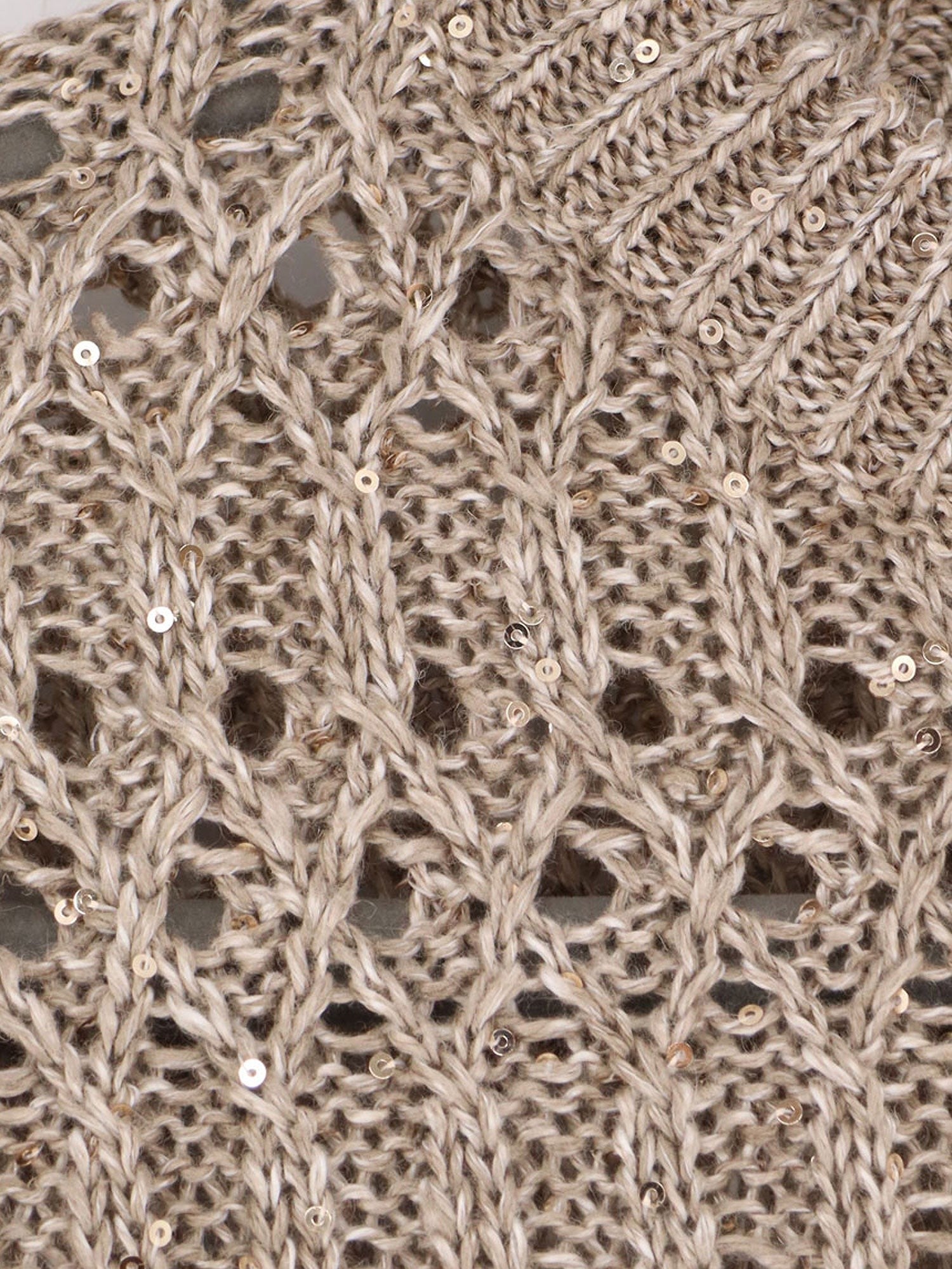 Brunello Cucinelli Women's Silk and Nylon Sweater Green Brunello Cucinelli