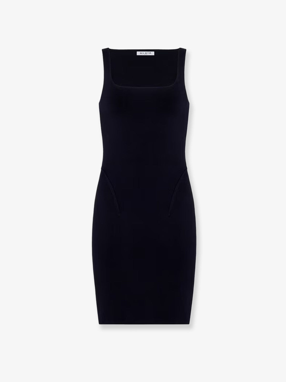 ALAÏA Women's Silk and Viscose Blend Dress Black