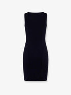 ALAÏA Women's Silk and Viscose Blend Dress Black, view 2